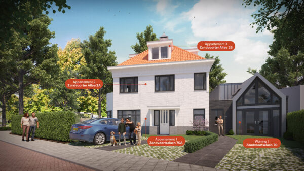 De Goudsbloem entree Zandvoortselaan