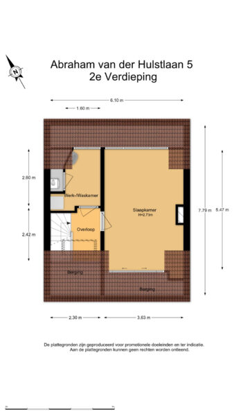 abraham van der hulstln 5, bennebroek – plattegrond 5