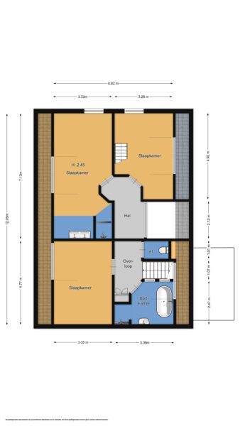 willemslaan 7, muiderberg – plattegrond 3