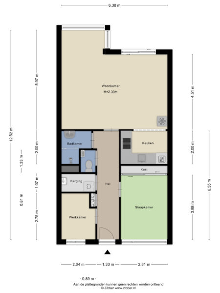 dokter de liefdestraat 21, haarlem – plattegrond 6