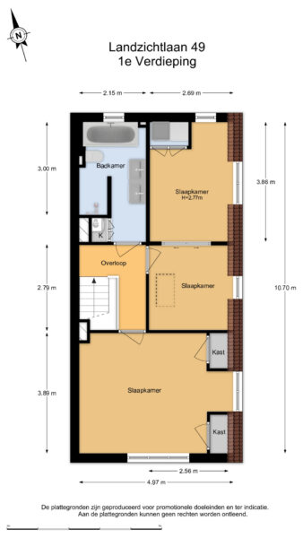 landzichtlaan 49, heemstede – plattegrond 3