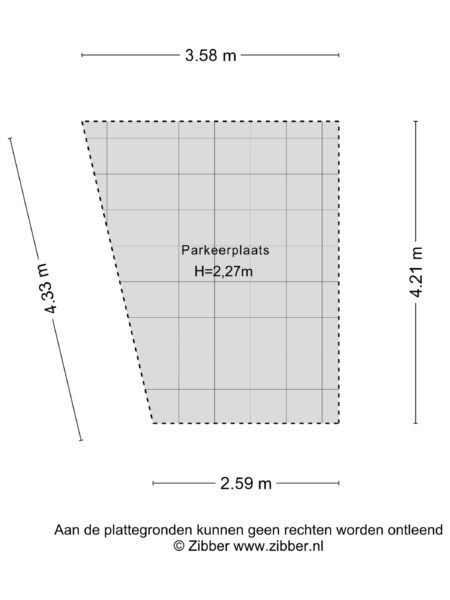 spaarnwouderstraat 113, haarlem – plattegrond 3
