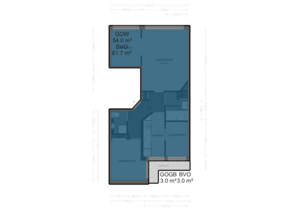 president kennedylaan 118 1, amsterdam – plattegrond 2