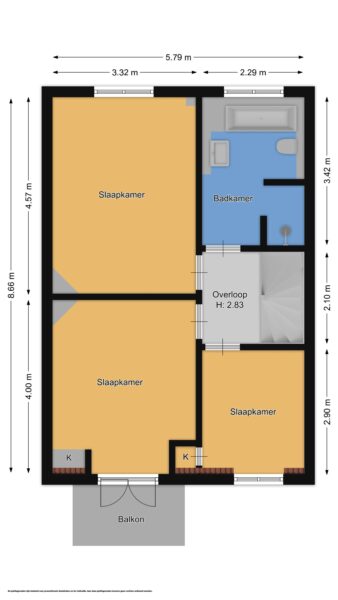 albert grootlaan 7, naarden – plattegrond 2