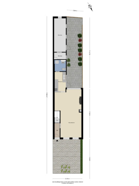 slaperdijkweg 64, haarlem – plattegrond 2