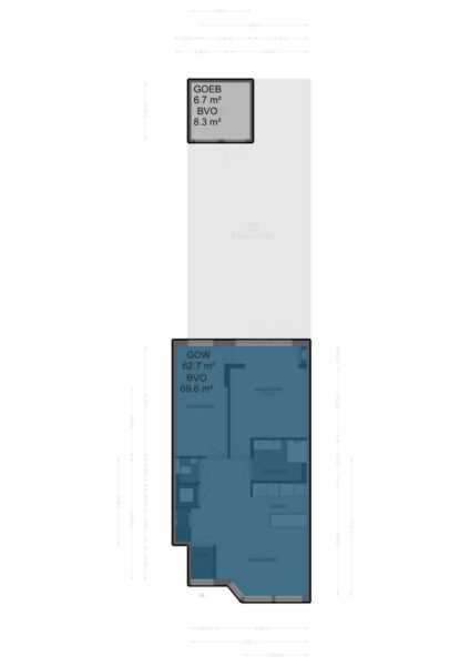 orteliusstraat 368h, amsterdam – plattegrond 2