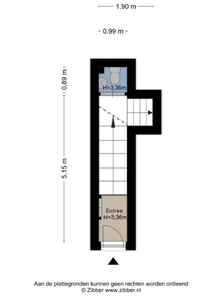 bloemhofstraat 5rd, haarlem – plattegrond