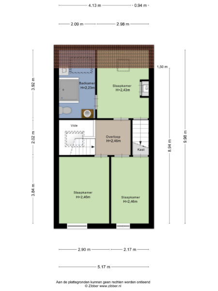 bloemhofstraat 5rd, haarlem – plattegrond 3
