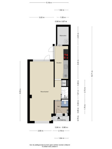 oosterstraat 29, haarlem – plattegrond 5
