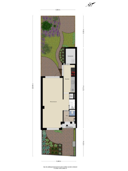 oosterstraat 29, haarlem – plattegrond 7