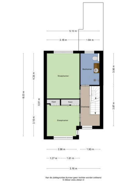 oosterstraat 29, haarlem – plattegrond 6