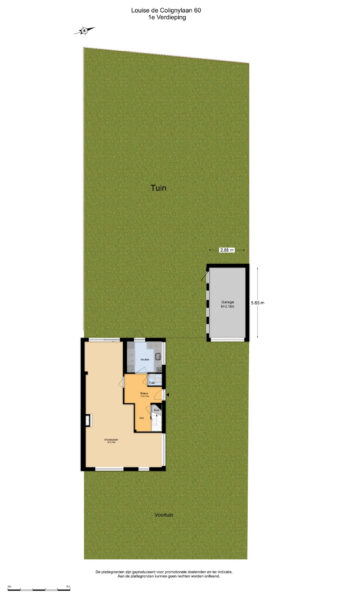 louise de colignylaan 60, santpoort zuid – plattegrond 5