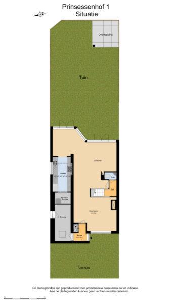 prinsessenhof 1, heemstede – plattegrond 7