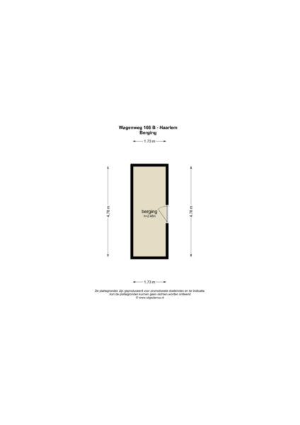 wagenweg 166b, haarlem – plattegrond 4