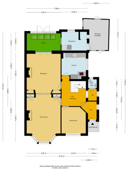 van eedenstraat 5, haarlem – plattegrond 2