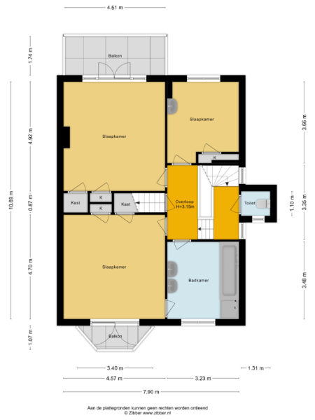 van eedenstraat 5, haarlem – plattegrond 4