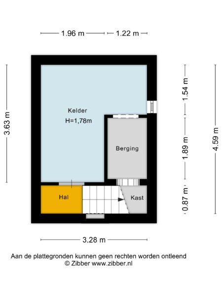 van eedenstraat 5, haarlem – plattegrond 3