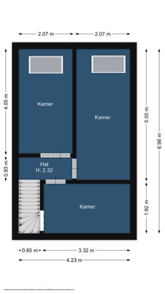 waterhoen 8, muiderberg – plattegrond 5