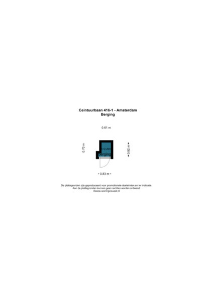 ceintuurbaan 416 1, amsterdam – plattegrond 4