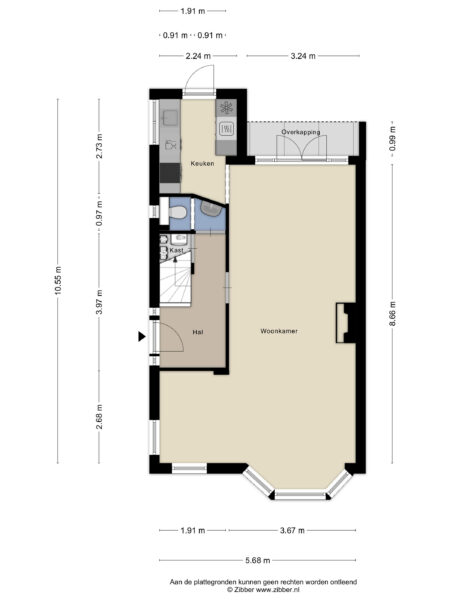 mercuriusstraat 45, haarlem – plattegrond 9