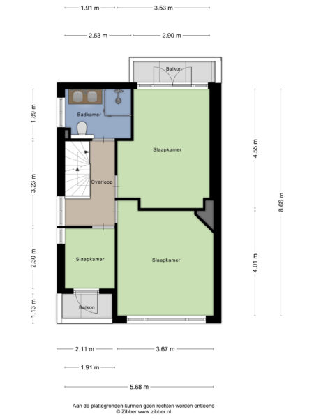 mercuriusstraat 45, haarlem – plattegrond 7