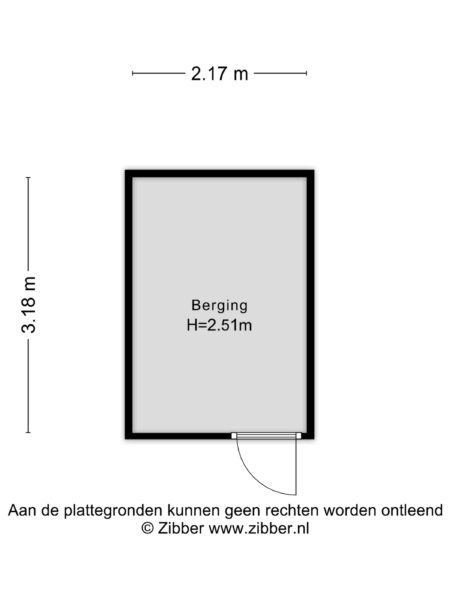 sandenburg 86, haarlem – plattegrond