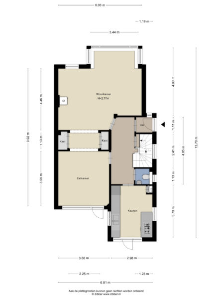 frederik hendriklaan 55, haarlem – plattegrond 2