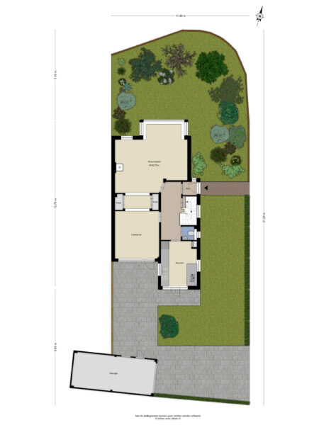 frederik hendriklaan 55, haarlem – plattegrond