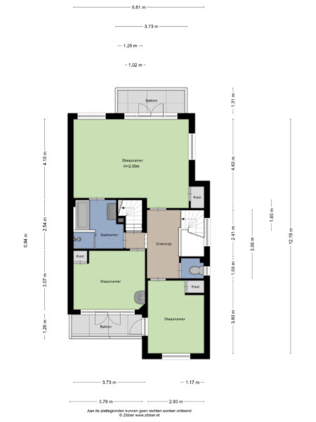 frederik hendriklaan 55, haarlem – plattegrond 5
