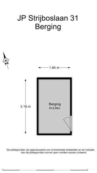 jan p. strijboslaan 31, heemstede – plattegrond 4