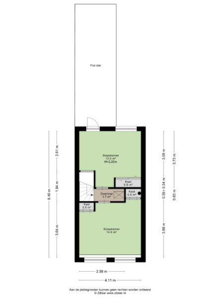 tweede vooruitgangstraat 42, haarlem – plattegrond 4