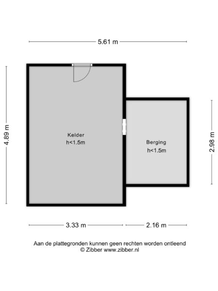 otto van reeslaan 10, haarlem – plattegrond 5