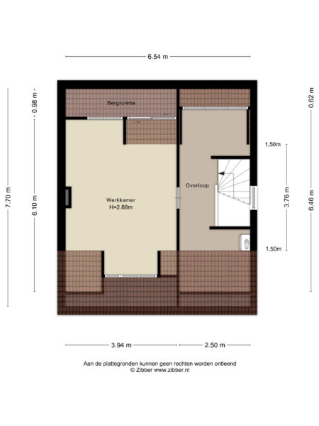 frederik hendriklaan 21, haarlem – plattegrond 4