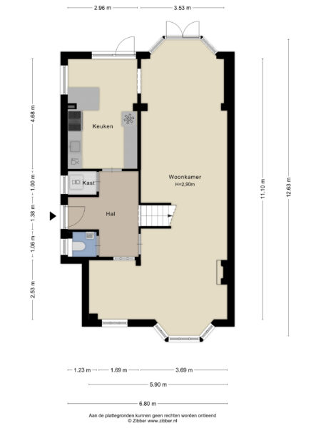 laan van rozenburg 16, heemstede – plattegrond 3