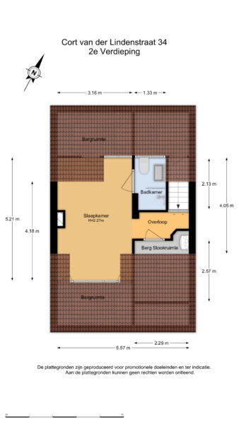 cort van der lindenstraat 34, zandvoort – plattegrond 5