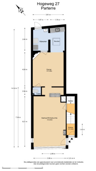 hogeweg 27, zandvoort – plattegrond 5