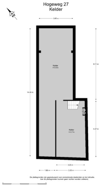 hogeweg 27, zandvoort – plattegrond 4