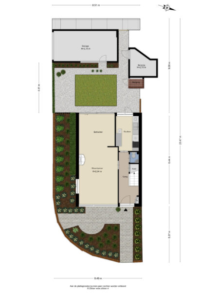 hospeslaan 63, haarlem – plattegrond 5