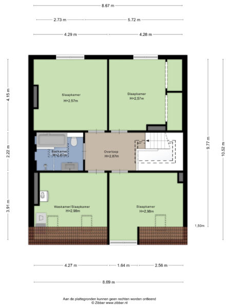 oranjekade 23, haarlem – plattegrond 6