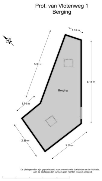 prof. van vlotenweg 1, bloemendaal – plattegrond 7