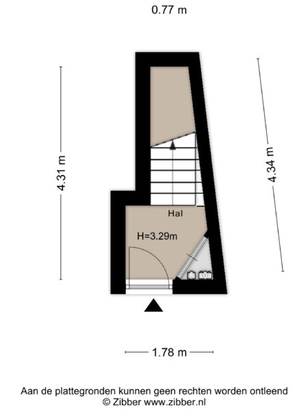zoetestraat 4rd, haarlem – plattegrond 2