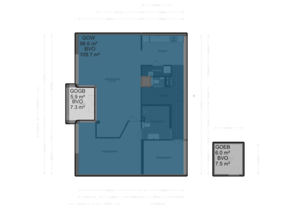 ter haarstraat 29b, amsterdam – plattegrond 2