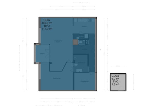 ter haarstraat 29b, amsterdam – plattegrond 2