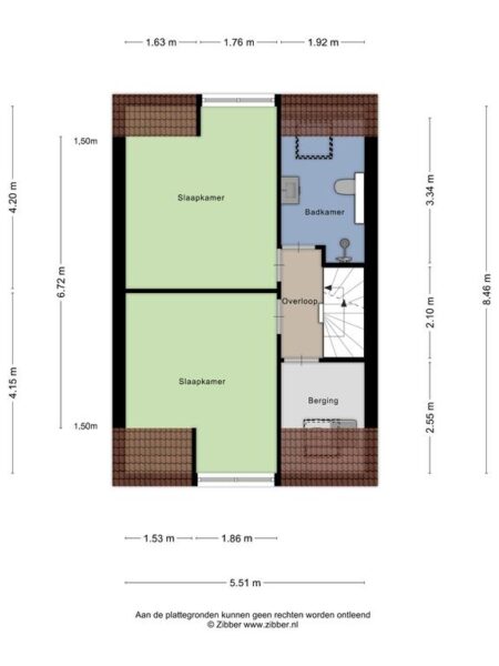 ernst casimirlaan 64, overveen – plattegrond 5