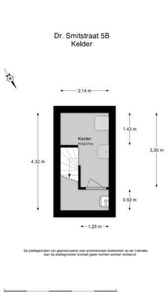 dr smitstraat 5b, zandvoort – plattegrond 3