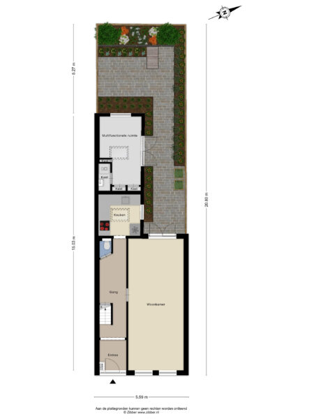 celebesstraat 17, haarlem – plattegrond 2