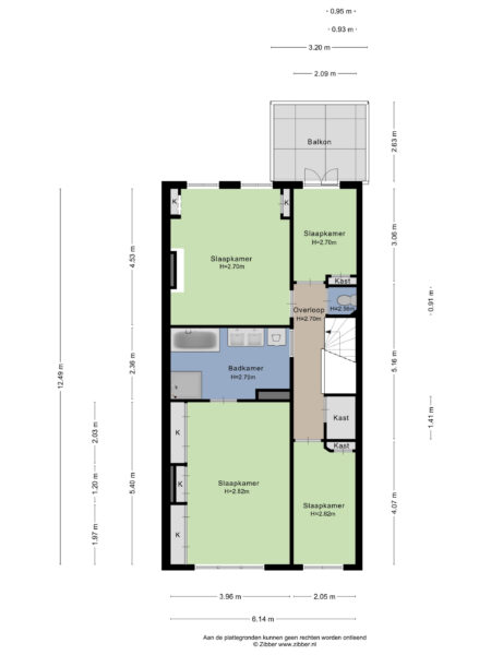 kleine houtweg 29, haarlem – plattegrond 5