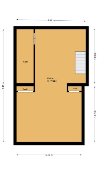 melkweg 1, bussum – plattegrond 5
