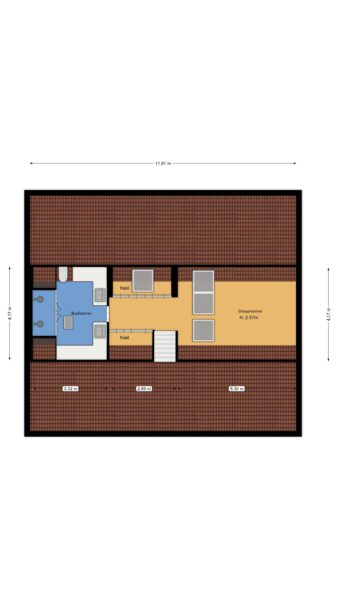 melkweg 1, bussum – plattegrond 2