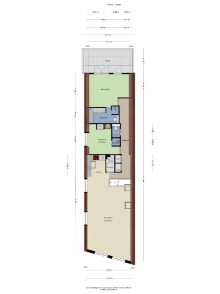 spaarne 10b, haarlem – plattegrond 6